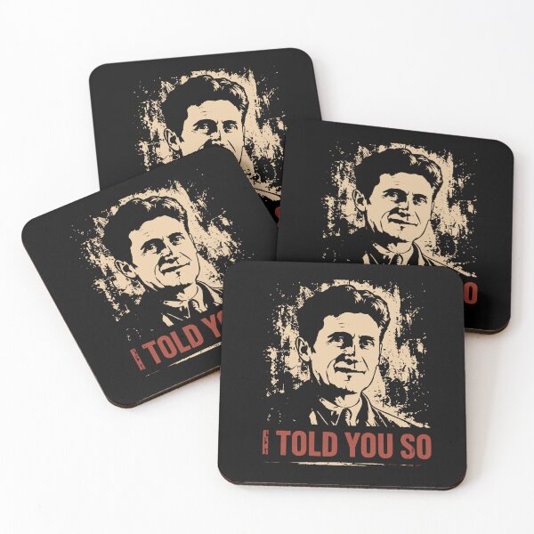 Item preview, George Orwell - I told you so designed and sold by ValentinaHramov.