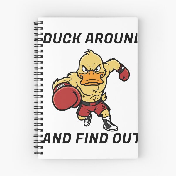 Item preview, Duck Around And Find Out Funny Boxing Duck Gift designed and sold by Chrono Design Workx.