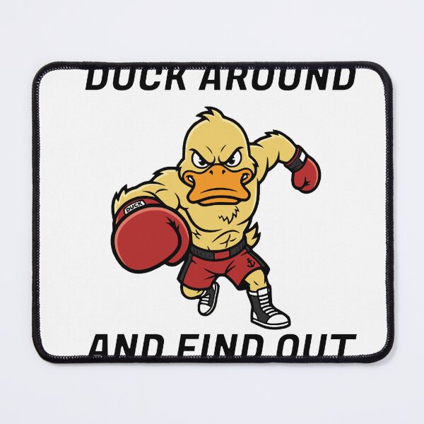 Item preview, Duck Around And Find Out Funny Boxing Duck Gift designed and sold by Chrono Design Workx.