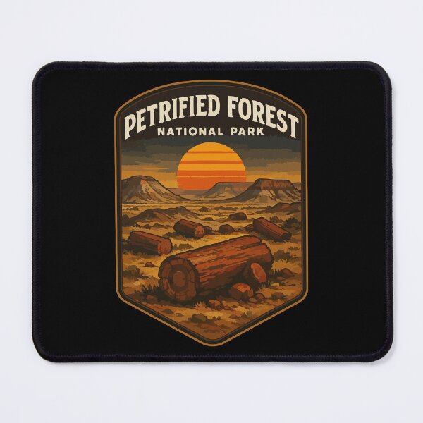 Item preview, Petrified Forest National Park Retro Travel designed and sold by TomFrontierArt.