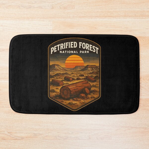 Item preview, Petrified Forest National Park Retro Travel designed and sold by TomFrontierArt.
