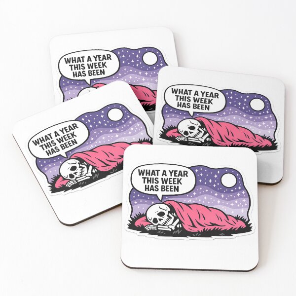Item preview, What A Year This Week Has Been Sticker designed and sold by MIROUZ2000.
