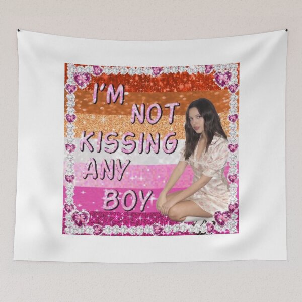 Item preview, I'm not kissing any boy designed and sold by DhriegoStudio.