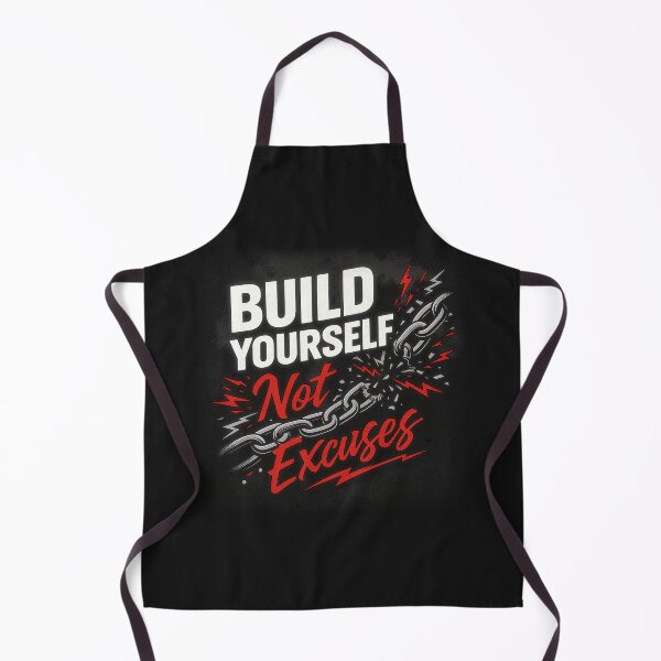 Item preview, Build Yourself Not Excuses – Bold Grunge Motivational Typography designed and sold by Zayn Studio.