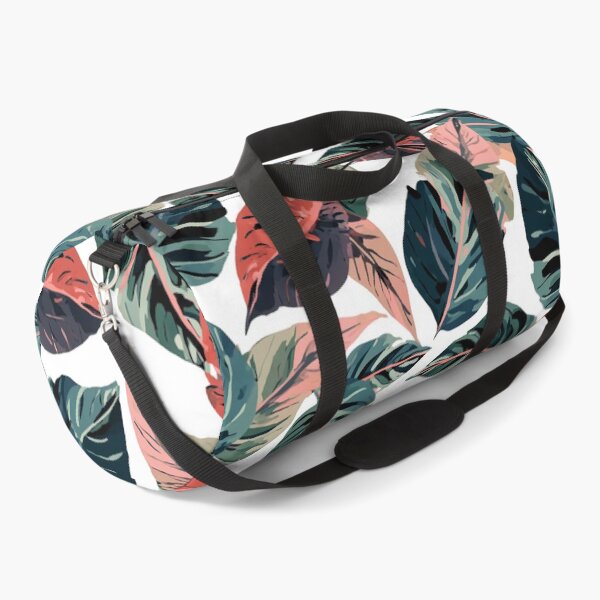 Item preview, Blush & Botanical: Modern Tropical Leaf Pattern on White designed and sold by LiveLearnCreate.