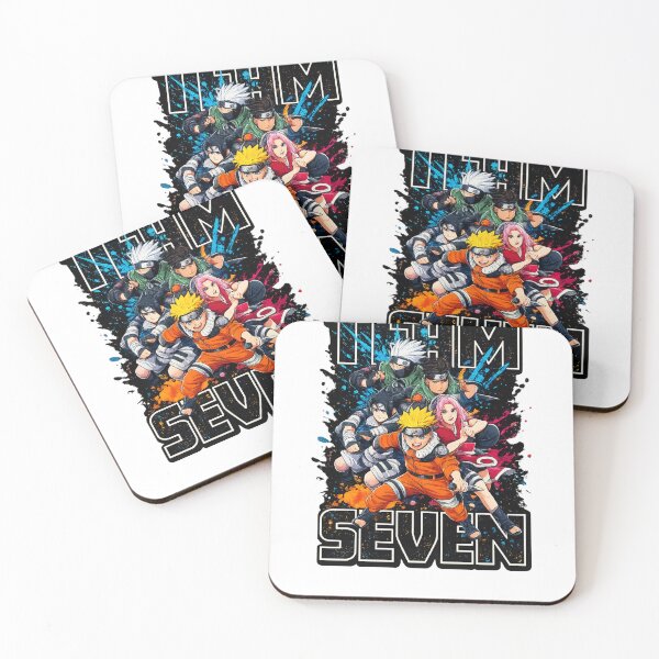 Item preview, Original Ninja Squad Action Sticker | Color Splash Warrior Team | Anime Style Vinyl Decal designed and sold by Premium design and stickers.
