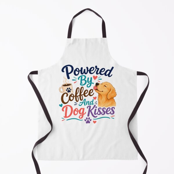 Item preview, Powered By Coffee And Dog Kisses designed and sold by INVITOARTE.