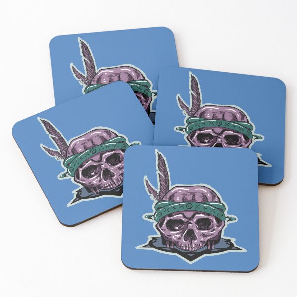 Item preview, Vintage Skull Emblem Design | Dark Alternative Tattoo Style Graphic designed and sold by Half Mess.