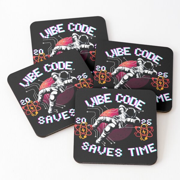 Item preview, Vibe Code saves time designed and sold by Wear your geek.