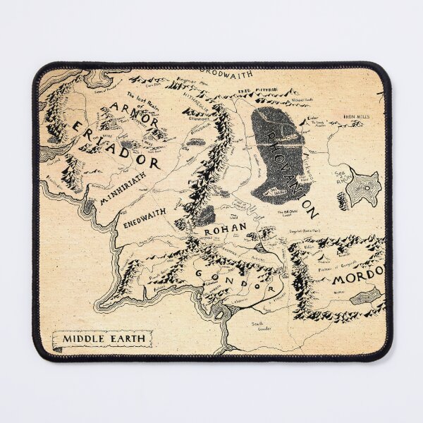 Item preview, Middle Earth Map | Hobbit Map | Middle Earth Poster  designed and sold by codeslinger.