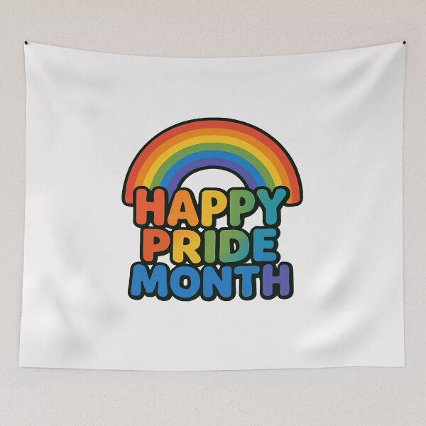 Item preview, Happy Pride Month designed and sold by derbala1.