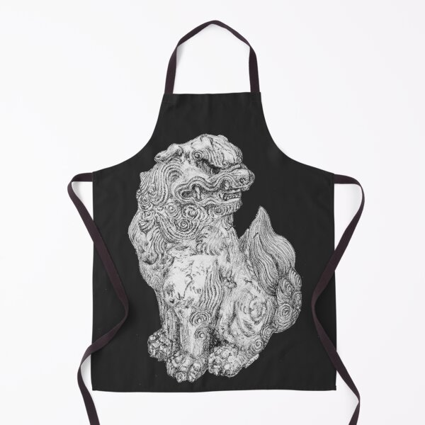 Item preview, Ancient Artifact Series - Foo Dog Guardian Black designed and sold by ECMazur Art.