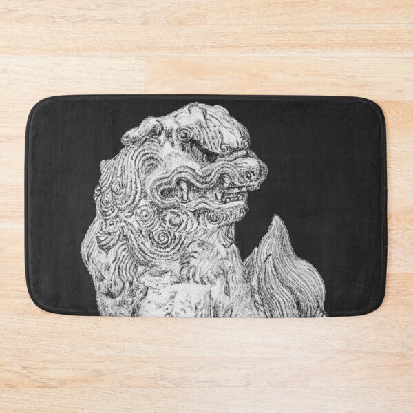 Item preview, Ancient Artifact Series - Foo Dog Guardian Black designed and sold by ECMazur Art.