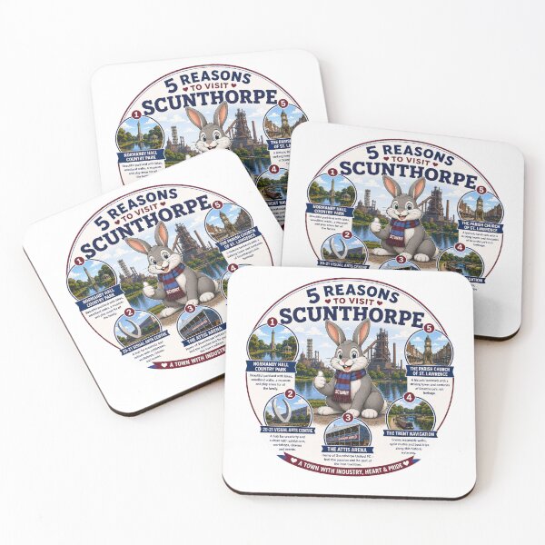 Item preview, 5 Reasons to Visit Sculthorpe T-Shirt designed and sold by TheThriftyBrit.