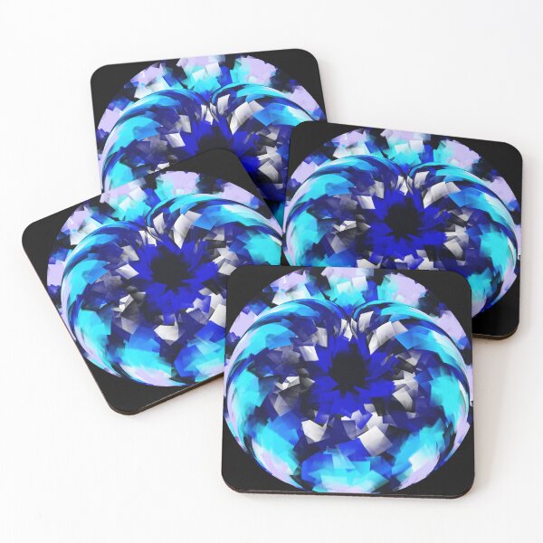 Item preview, Bright blue and partially round designed and sold by Tiia Vissak.