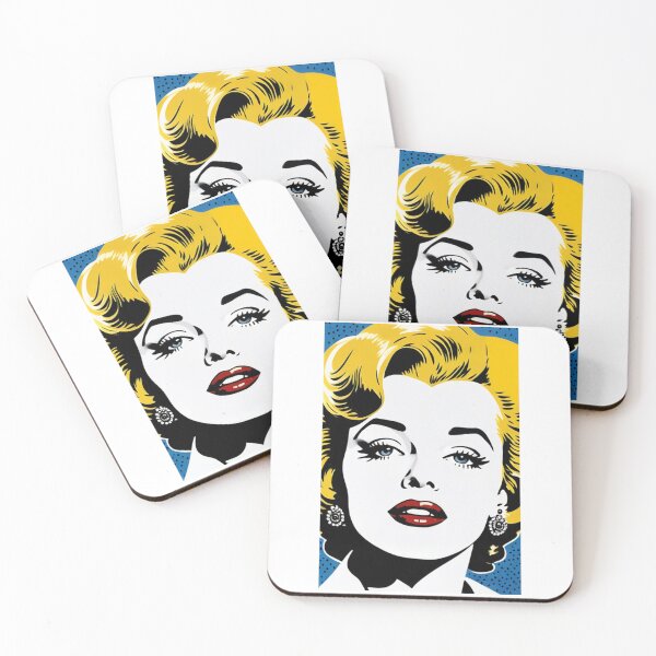 Item preview, Art - Blonde Icon of 1960s Pop Art, Comic Book Style designed and sold by Beat-It.