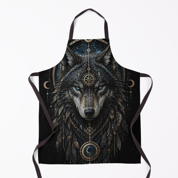 Item preview, Mosaic, MicroMosaic, WolfArt, Tribal, Mystic, Geometric, Sacred, Animal, Streetwear, Nature, Gothic designed and sold by JcAbstractArt.