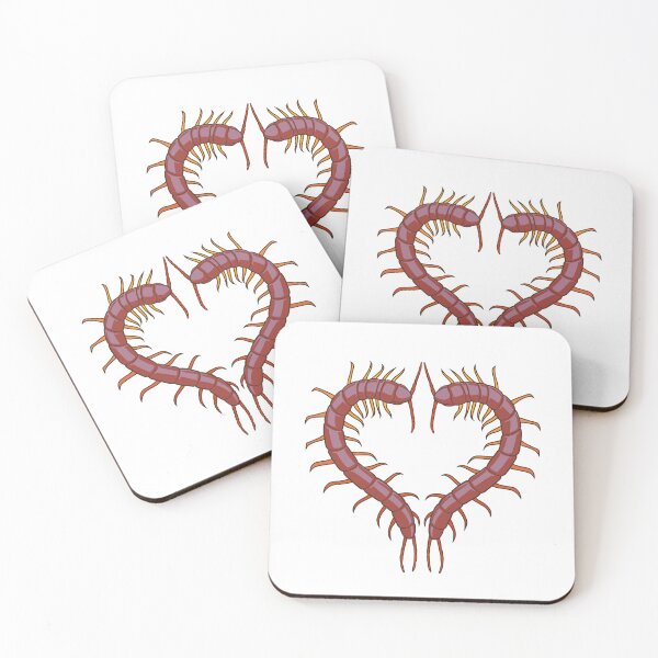 Item preview, Centipede Heart designed and sold by Sonderdaisies.