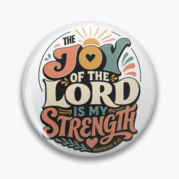 Item preview, The Joy of the Lord is my Strength designed and sold by TheLampClothing.