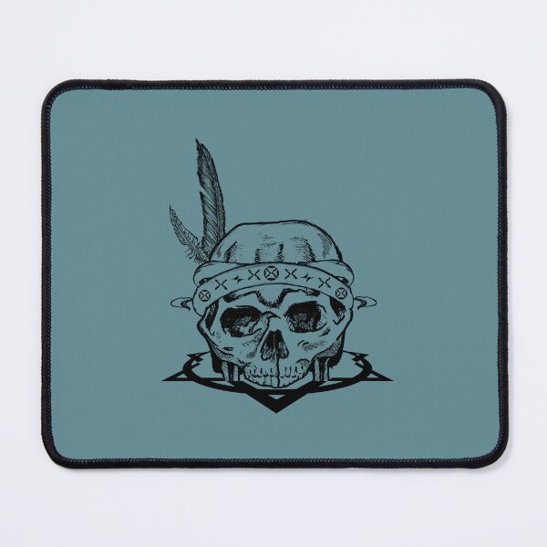Item preview, Vintage Skull Emblem Design | Dark Alternative Tattoo Style Graphic designed and sold by Half Mess.