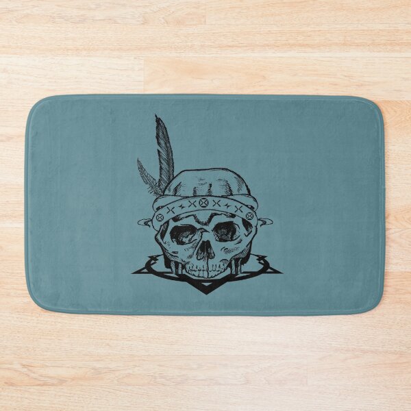 Item preview, Vintage Skull Emblem Design | Dark Alternative Tattoo Style Graphic designed and sold by Half Mess.