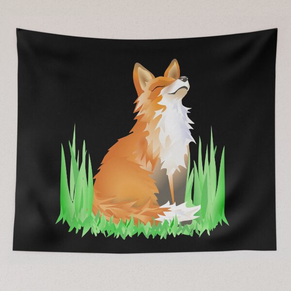 Item preview, Contented Fox designed and sold by Adamo-illustration.