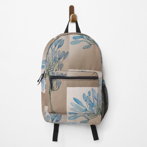 Item preview, Pthalo blue Agapanthus flower watercolour painting designed and sold by esvb.