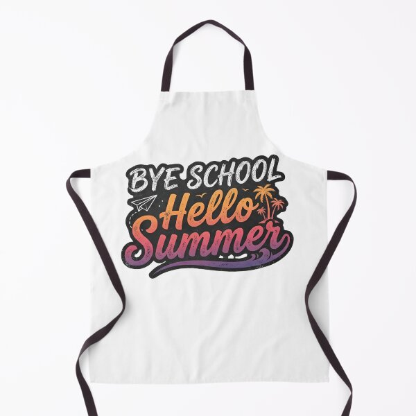 Item preview, Bye School Hello Summer – Retro Last Day of School designed and sold by positivitymed.