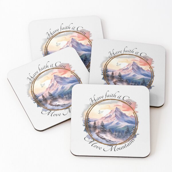Item preview, Have Faith it Can Move Mountains designed and sold by Simply Inspirational Shop.