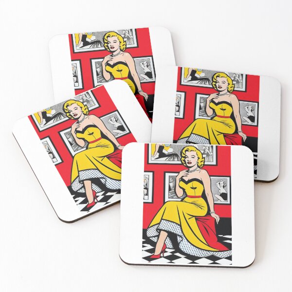 Item preview, Art - Blonde Icon of Hollywood Glamour, 1960s Pop Art Style designed and sold by Beat-It.