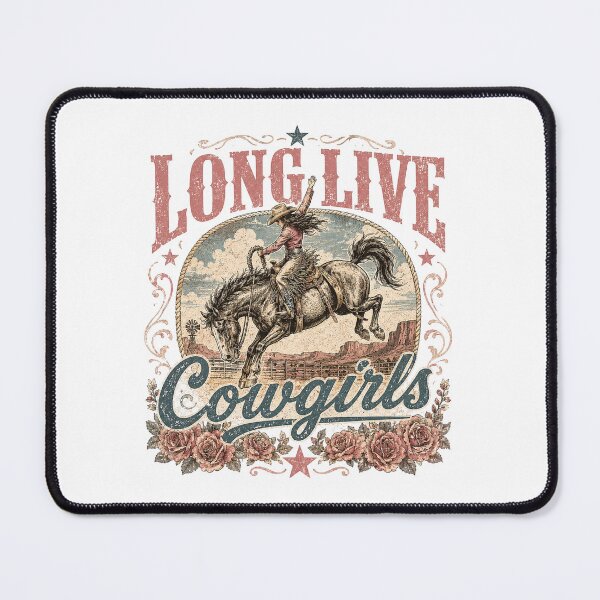 Item preview, Long live cowgirls rodeo spirit designed and sold by Side Quest Co..