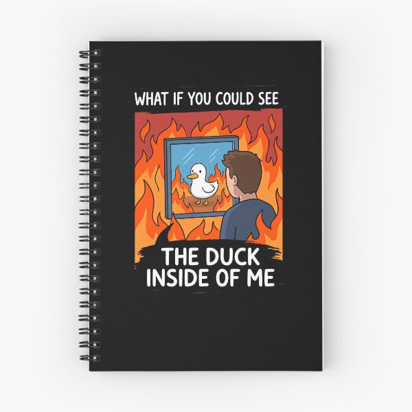 Item preview, What If You Could See The Duck Inside Of Me designed and sold by Souck12.