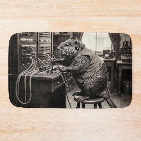 Item preview, Beaver Is a Crack Switchboard Operator designed and sold by Tridentulus.