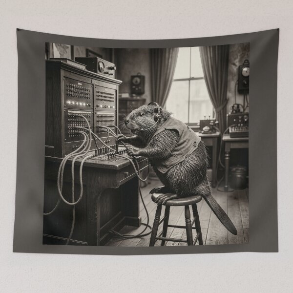 Item preview, Beaver Is a Crack Switchboard Operator designed and sold by Tridentulus.
