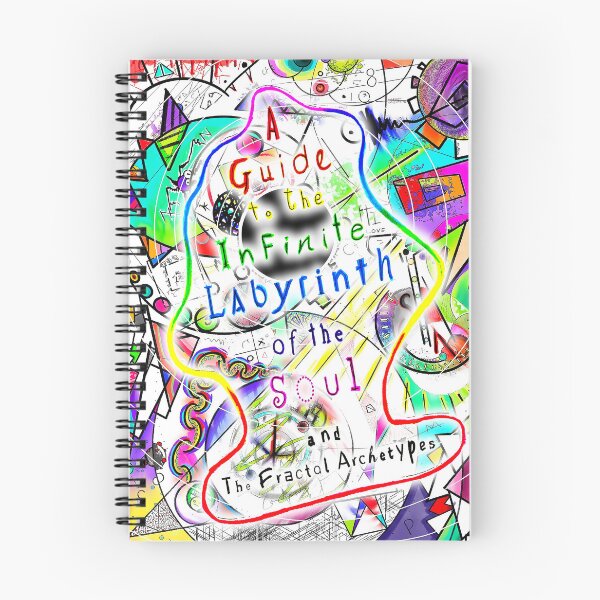 Item preview, A Guide to the Infinite Labyrinth of the Soul and the Fractal Archetypes designed and sold by Mindsai Healing.