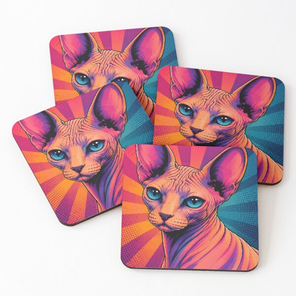 Item preview, Neon Sphynx designed and sold by AbstractAnom.