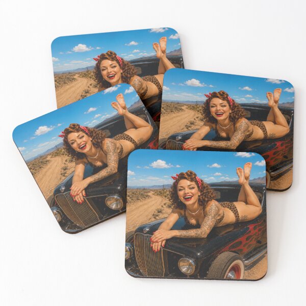 Item preview, Veronika - Bikini Hotrod - Pinup designed and sold by FoozGirlz.