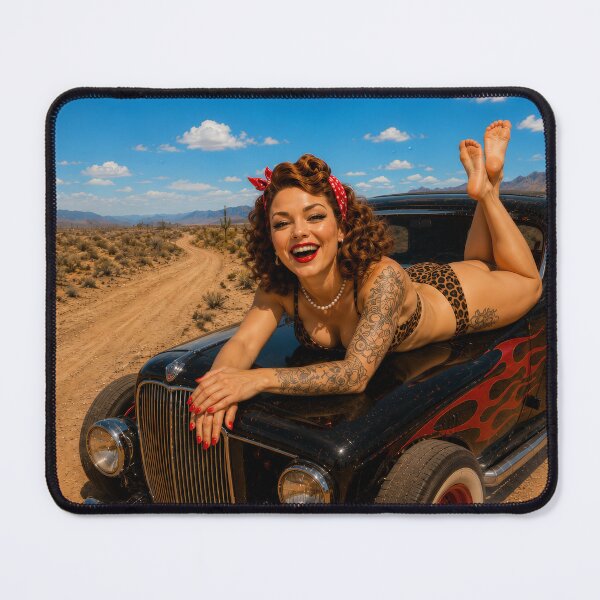 Item preview, Veronika - Bikini Hotrod - Pinup designed and sold by FoozGirlz.