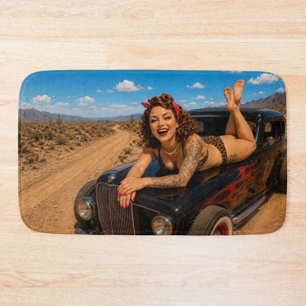Item preview, Veronika - Bikini Hotrod - Pinup designed and sold by FoozGirlz.