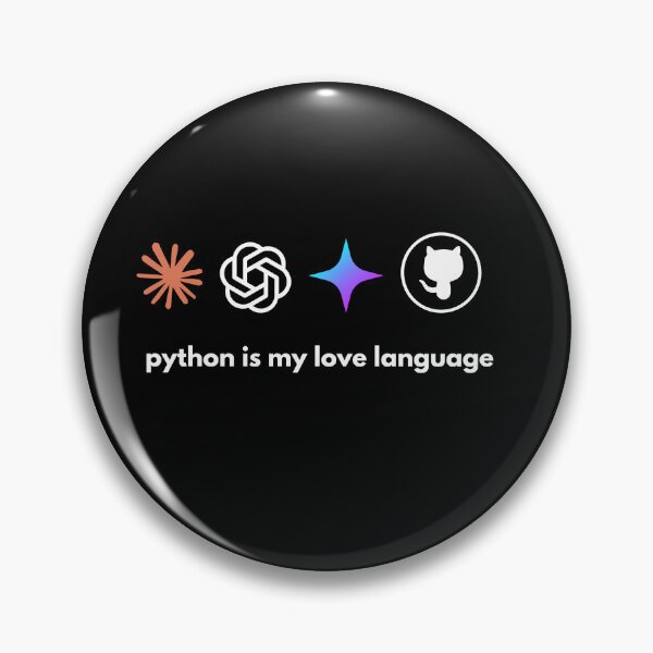 Aperçu de l'œuvre Le pyhon est mon langage de l'amour créée et vendue par Wear your geek.