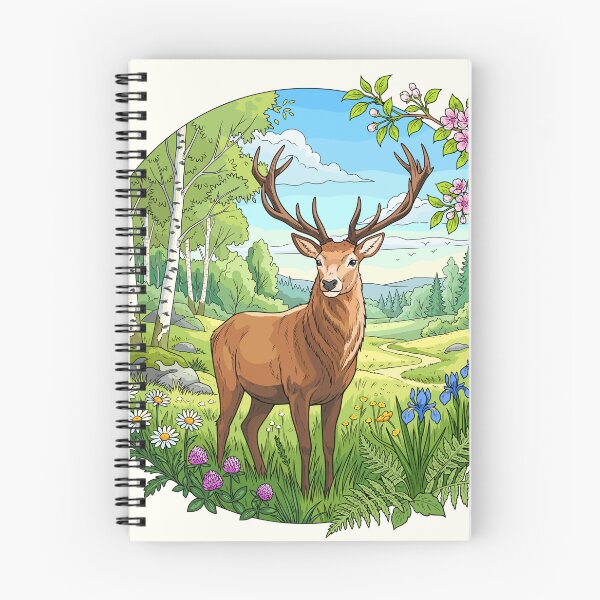 Item preview, Fairytale Deer designed and sold by Alla Gill.