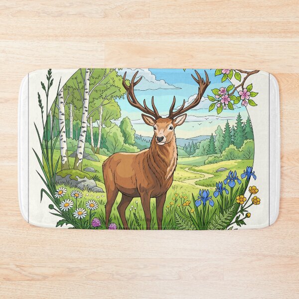 Item preview, Fairytale Deer designed and sold by Alla Gill.