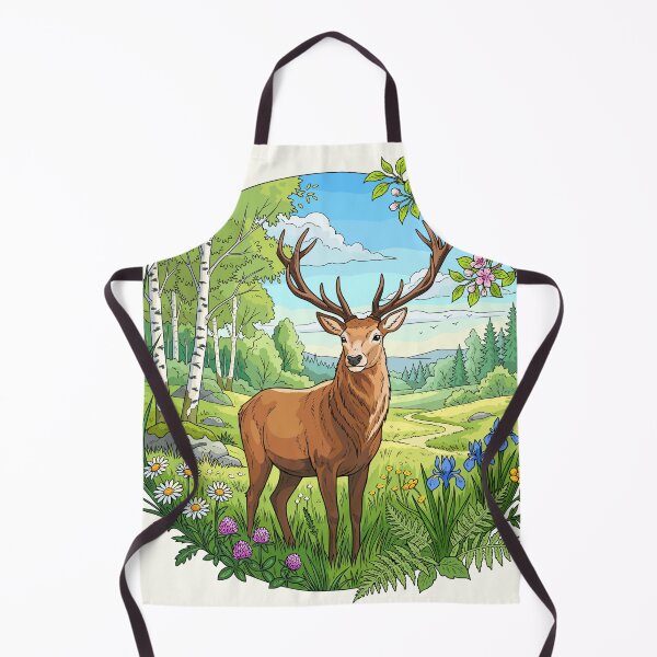 Item preview, Fairytale Deer designed and sold by Alla Gill.