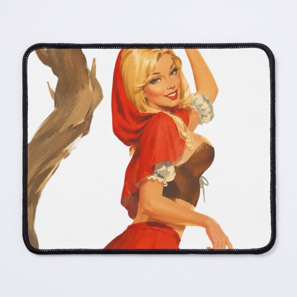 Item preview, Vintage Little Red Riding Hood Pinup designed and sold by Cosplayvintage.