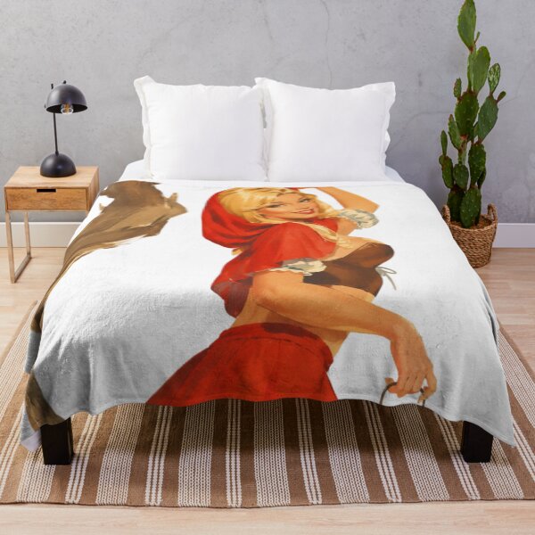 Item preview, Vintage Little Red Riding Hood Pinup designed and sold by Cosplayvintage.