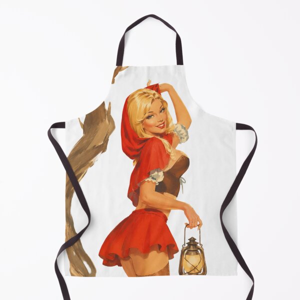 Item preview, Vintage Little Red Riding Hood Pinup designed and sold by Cosplayvintage.