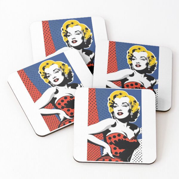 Item preview, Art - Blonde Icon of Hollywood Glamour, 1960s Pop Art Style designed and sold by Beat-It.