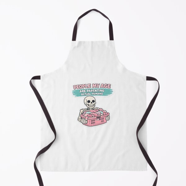 Item preview, Funny Skeleton Pink Laundry Basket Adulting Meme Sticker designed and sold by MIROUZ2000.