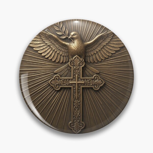 Item preview, Bronze Dove and Cross designed and sold by FASAventuras.