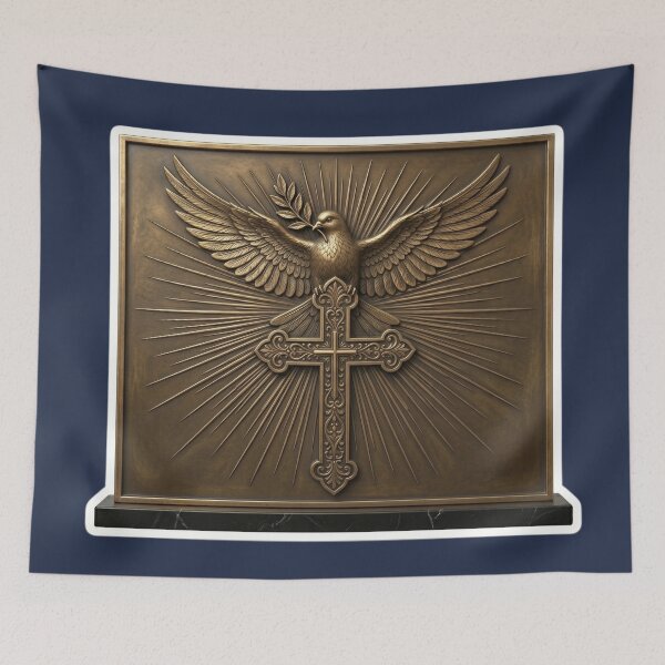 Item preview, Bronze Dove and Cross designed and sold by FASAventuras.